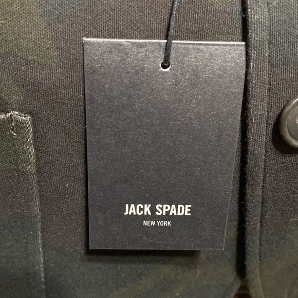 Jack Spade Camo Print Ponte Knit Sports Coat - Picture 11 of 12